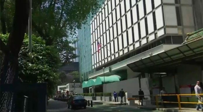 US Embassy in Mexico City.