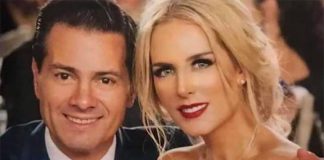 Peña Nieto and his girlfriend, Tania Ruiz.