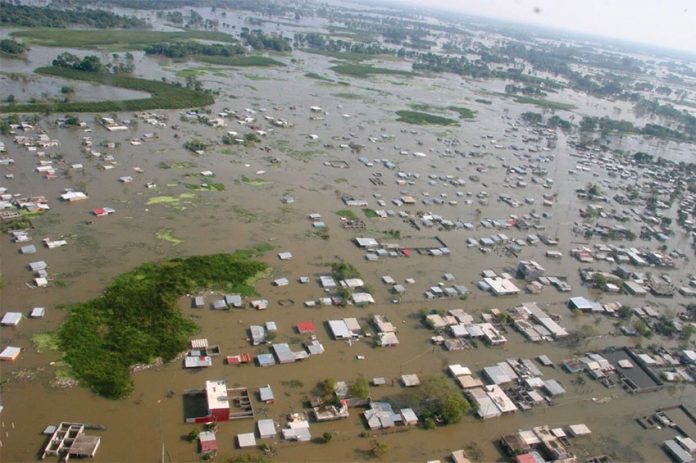 Flooding in Tabasco