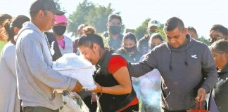 Saturday's funeral for Lazarito, who died after five weeks in intensive care.