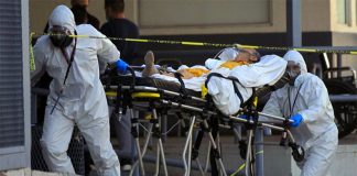 Another Covid patient is admitted to hospital.