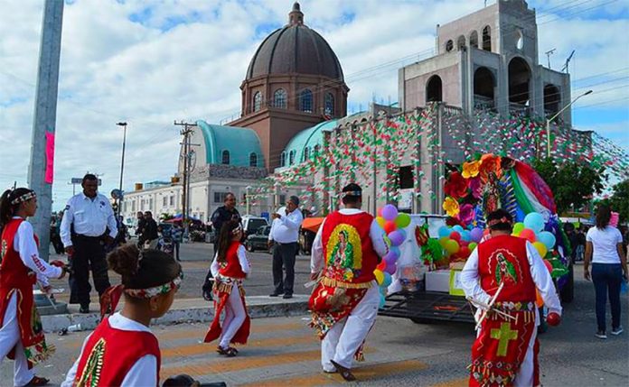 Residents are urged to celebrate the Virgin of Guadalupe in their homes this year.