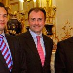 Peña Nieto, right, allegedly led bribery scheme involving Lozoya, left, and Videgaray.