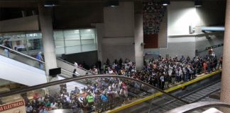 A photo of the Metro in Guadalajara Saturday.
