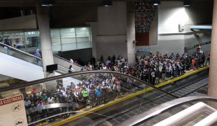 A photo of the Metro in Guadalajara Saturday.