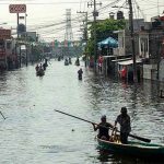 Flooding in Nacajuca, Tabasco.