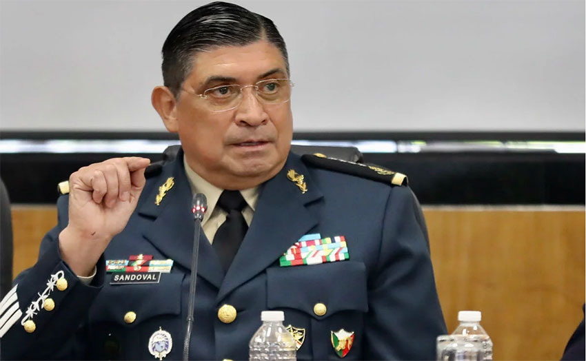 Defense Minister Sandoval,