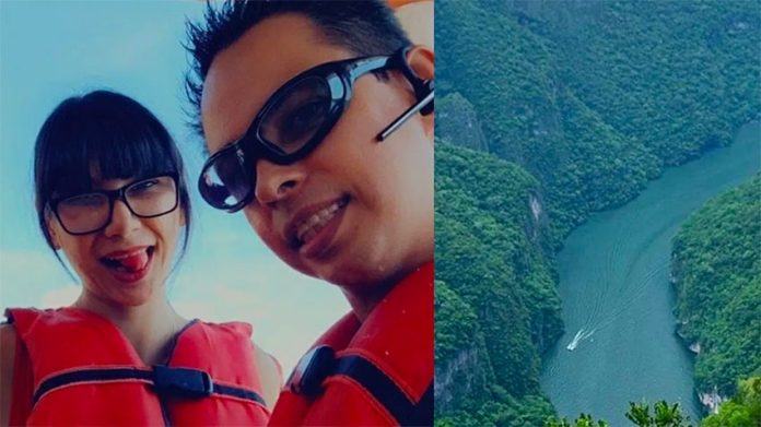 Two of the actors who enjoyed a sexual excursion in the Sumidero Canyon last week.