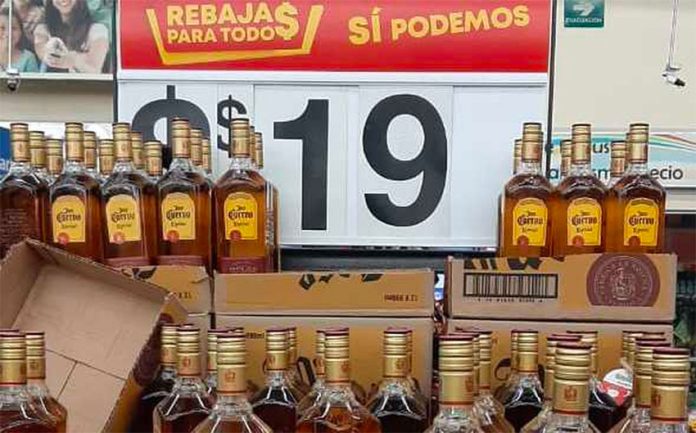 Shoppers got a bargain on José Cuervo tequila.