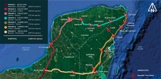 The Maya Train will run through five states in Mexico's southeast.