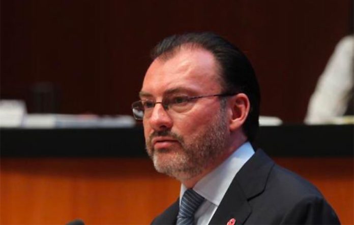 Videgaray: accused of leading a bribery scheme connected to Odebrecht.