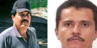 Zambada, left, of the Sinaloa Cartel and Oseguera of the CJNG.