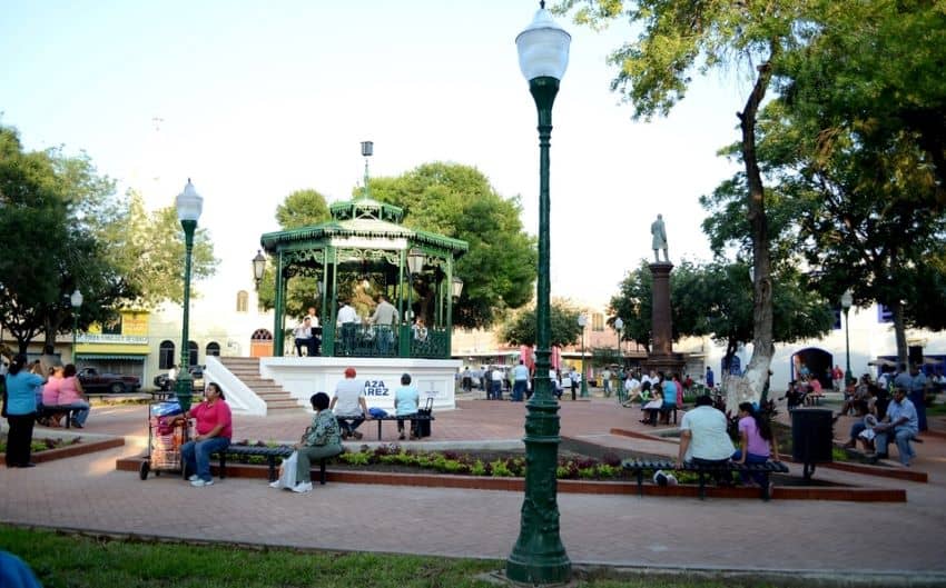 Nuevo Laredo's historic center defines public life in a way that Laredo's does not.