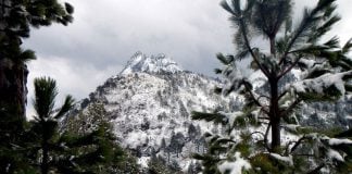 El Nevado Park is open for business, as long as you have four-wheel drive.
