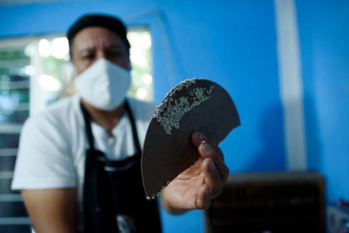 Juan Rocha's livelihood selling handmade amaranth sweets has all but disappeared.
