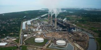 The CFE plant in Petacalco.