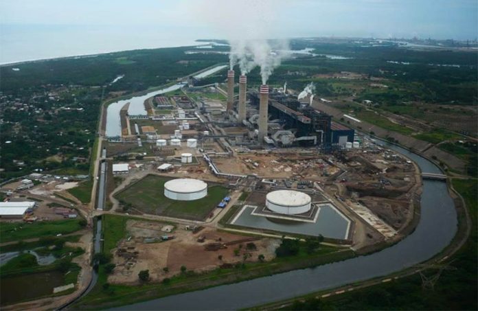 The CFE plant in Petacalco.