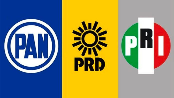 The National Action Party, the Democratic Revolution Party and the Institutional Revolutionary Party are said to be joining forces.