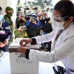 A dry run of the vaccination process