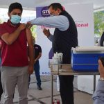 Public health facilities began inoculating people against the flu in early October.