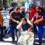 Doña Gabina's family were unable to find her a bed before she died on Monday.