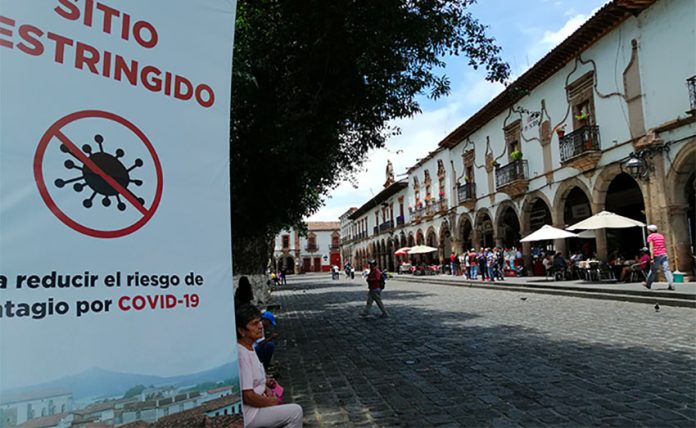 Pátzcuaro is one of 15 municipalities where Covid cases have been rising.