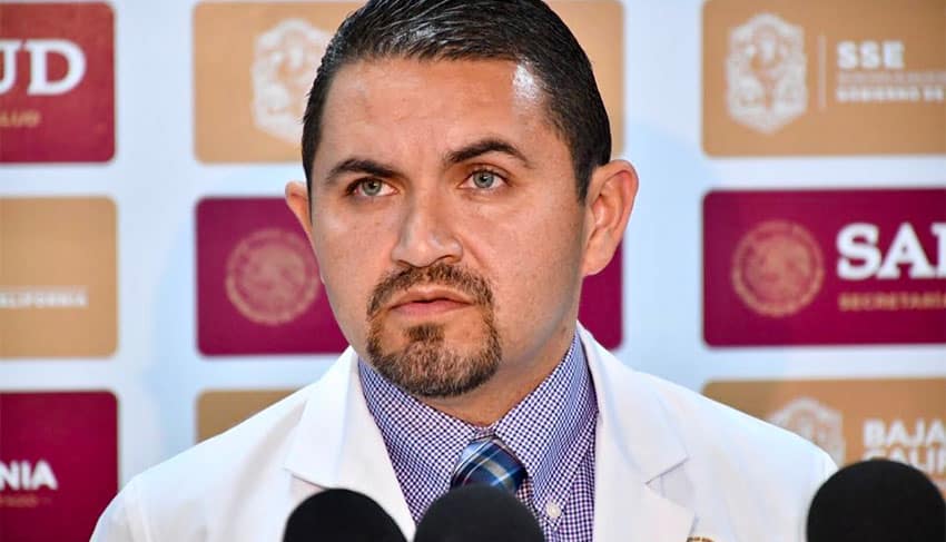 Baja California Health Minister Alonso Pérez