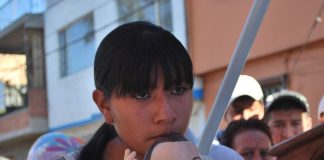 The Niñopa in procession in 2012.