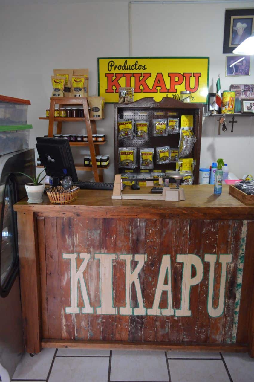 A store selling Kickapoo products.