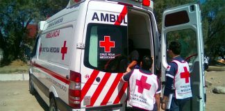 Mexico City ambulances are finding it hard to locate beds for Covid patients.