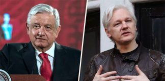López Obradorand Assange