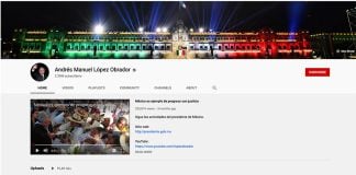 The president has over 2 million subscribers to his YouTube channel.