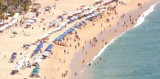 Acapulco welcomed 600,000 visitors during the Christmas vacation period.