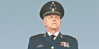 Retired army general Cienfuegos