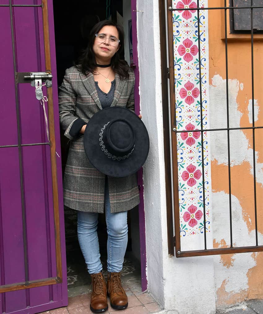 Temporary Covid lockdown measures shut down Claudia González's store, and it had a trickle-down effect on the numerous small artisans whose creations she sells.