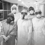 Doctors and nurses used a video to send a message to the public.