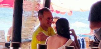 The deputy minister in Zipolite, Oaxaca, last week.