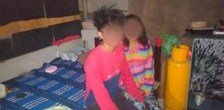 The young parents at their home in Tecámac.