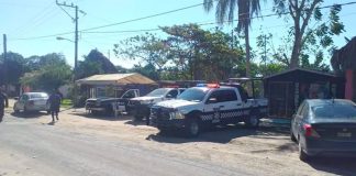 A stronger police presence has followed the massacre in Las Choapas.