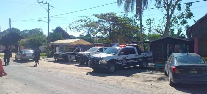 A stronger police presence has followed the massacre in Las Choapas.