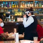 Only outdoor seating will be allowed and staff must take Covid tests.