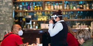 Only outdoor seating will be allowed and staff must take Covid tests.