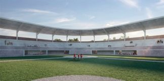 The baseball stadium in Palenque that is slated for an upgrade.