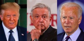 trump, amlo and biden