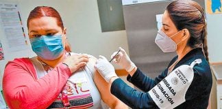 Vaccination of healthcare workers continues across the country.