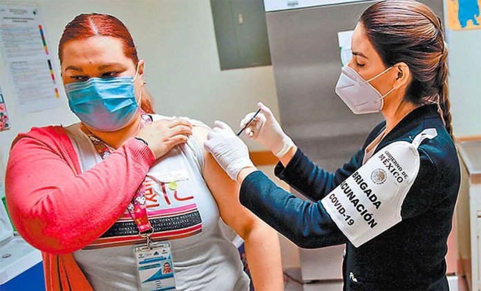 Vaccination of healthcare workers continues across the country.