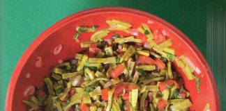 Nopal with mint salad, one of the recipes in James Oseland's new cookbook, World Food: Mexico City, focused on the capital's cuisine.