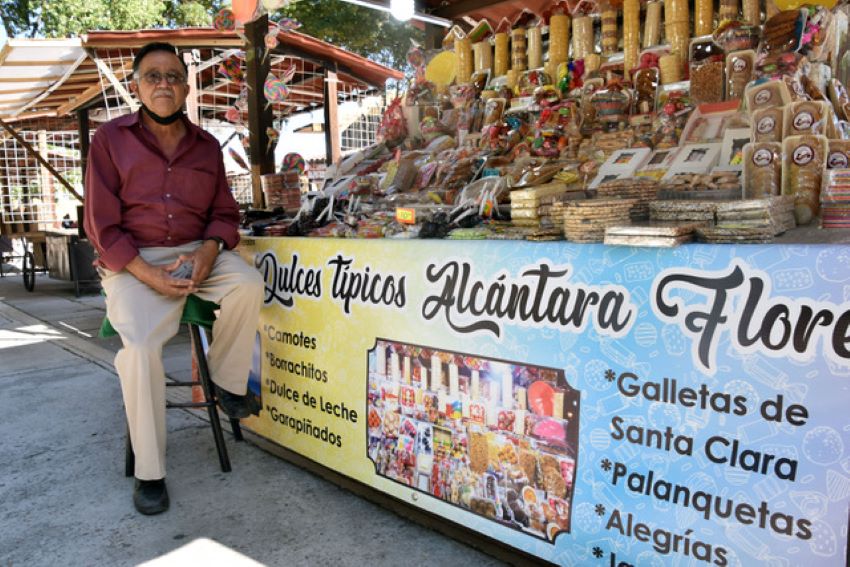 Ascención Alcántara Vásquez used to average 2,000 pesos a day in sales. Now there are days when he only comes home with 100 pesos.