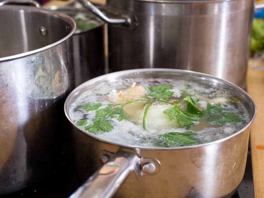 If the cold weather's got you down, cuddle up with some homemade soup