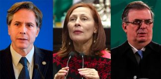 Secretary of State Blinken, Economy Minister Clouthier and Foreign Minister Ebrard